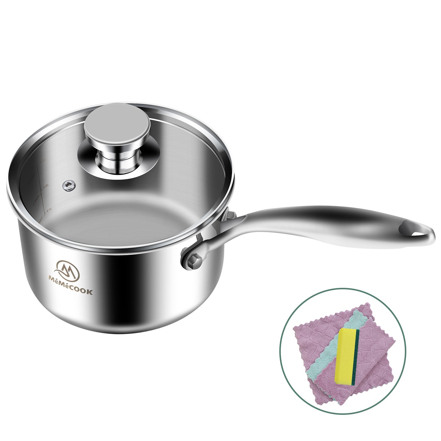 Non Stick Small Saucepan for All Stove Tops Cooking Pot - China Cookware  and Stainless Steel Cookware price